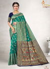 Lakshya vidya vol 12 exclusive wear jacquard silk heavy latest saree collection